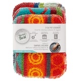 World's Best Multi-Surface Flat Pot Scrubber, 3-pk Front_Flat