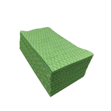 FRANK All-Purpose Machine Washable Cleaning Cloths, Green, 60-pk Front_Three_Fourths_Angled_Right