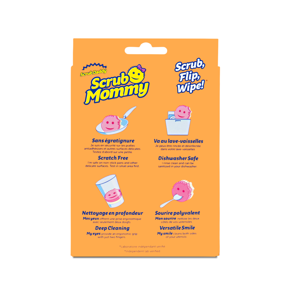 Scrub Mommy All Purpose DualSided Scrubber and Cleaning Sponge