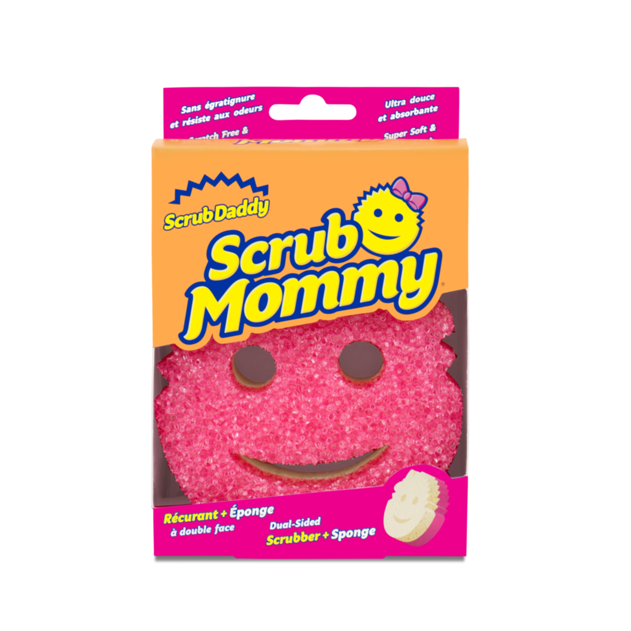 Scrub Mommy All Purpose Dual-Sided Scrubber and Cleaning Sponge