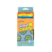 Scour Daddy Scratch-Free Scouring Pad, 3-pk Front_Flat