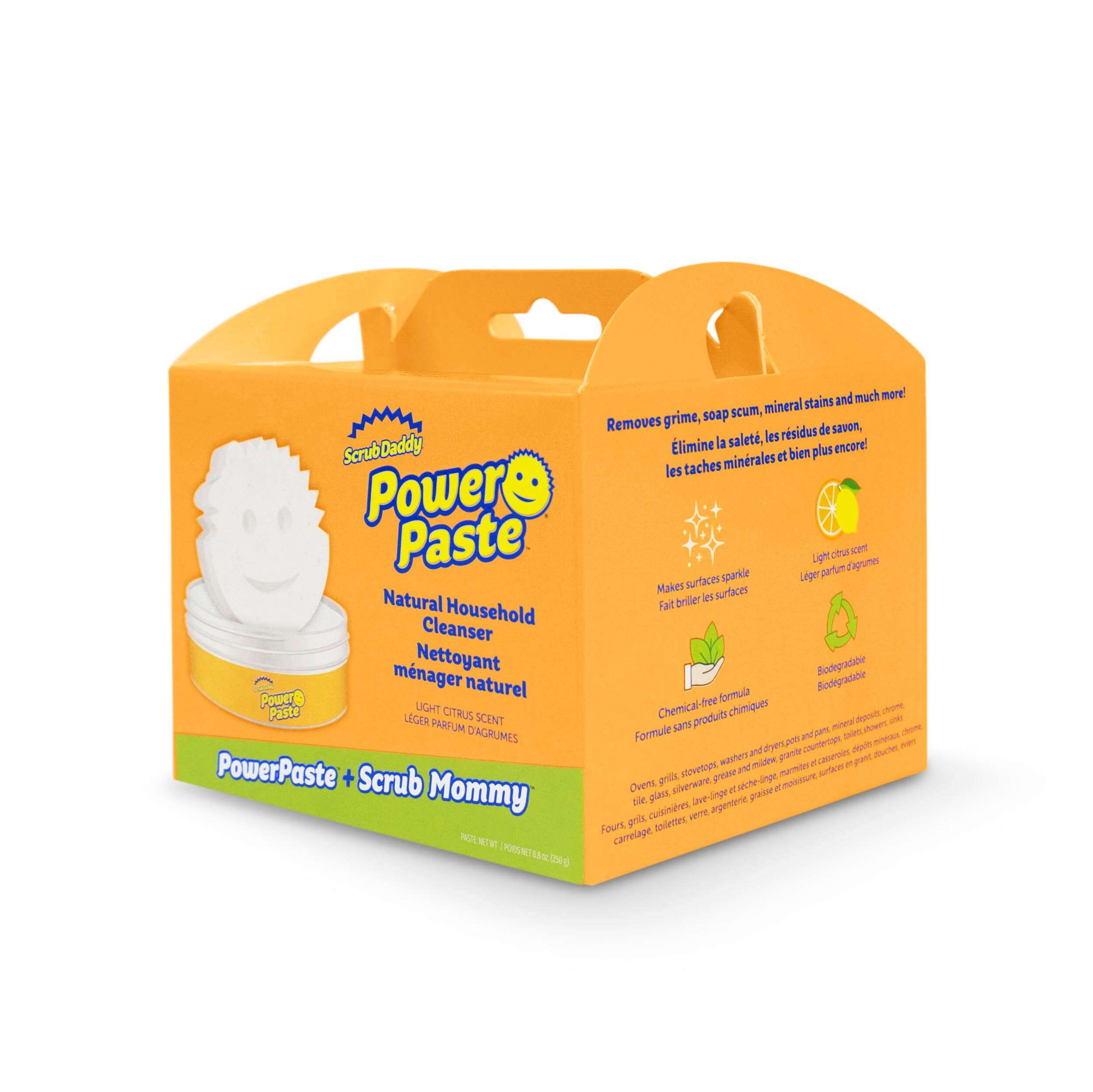 Scrub Daddy PowerPaste Natural Cleanser Front_Angled_Left
