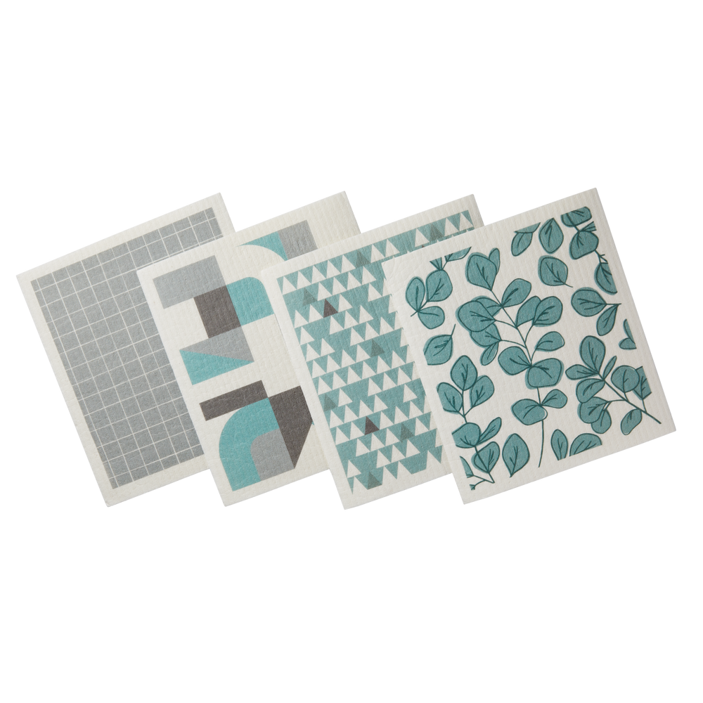 type A Reusable Sponge Cloths, 4pk Canadian Tire