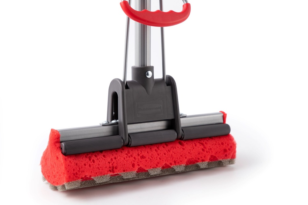 Rubbermaid Scrubbing Roller Mop with Sponge Mop Head Canadian Tire