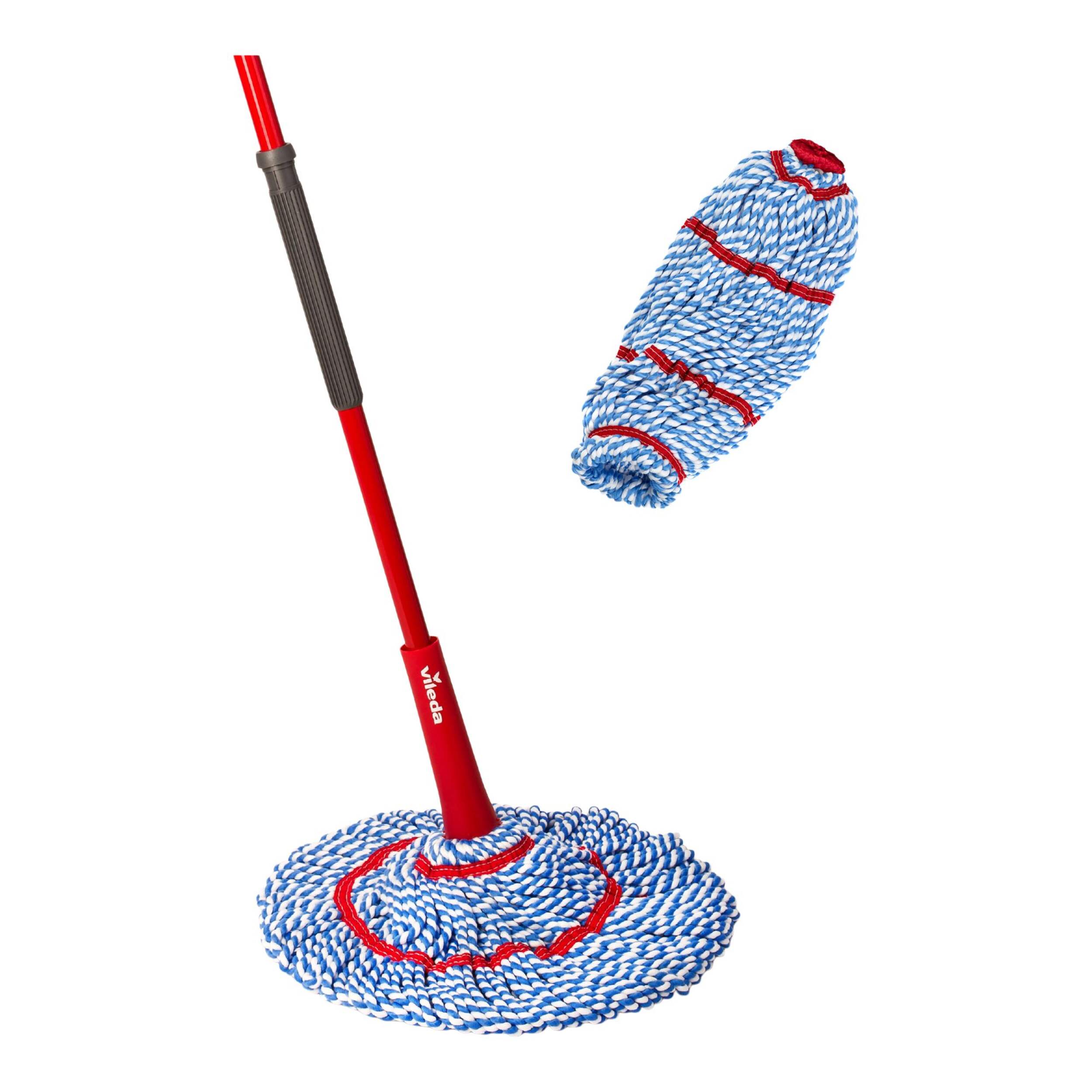Vileda MicroTwist MAX Mop avec recharge en prime Composite_or_Mixed