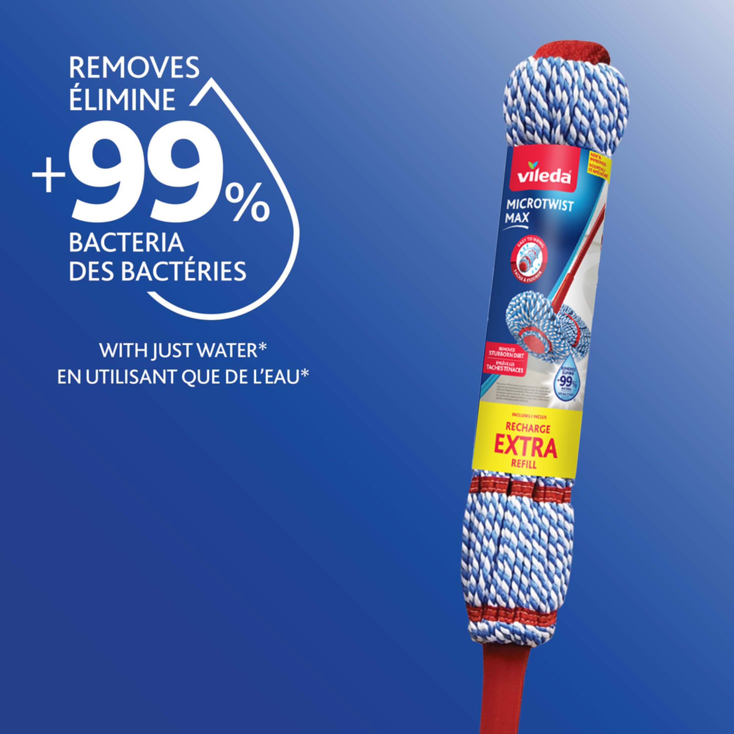 Vileda MicroTwist MAX Mop with Bonus Refill Canadian Tire