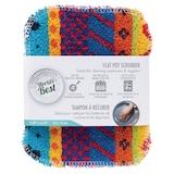 World's Best Flat Pot Scrubber, 1-pk Overhead_Flat