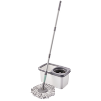 type A Spin Mop & Bucket Front_Three_Fourths_Angled_Left