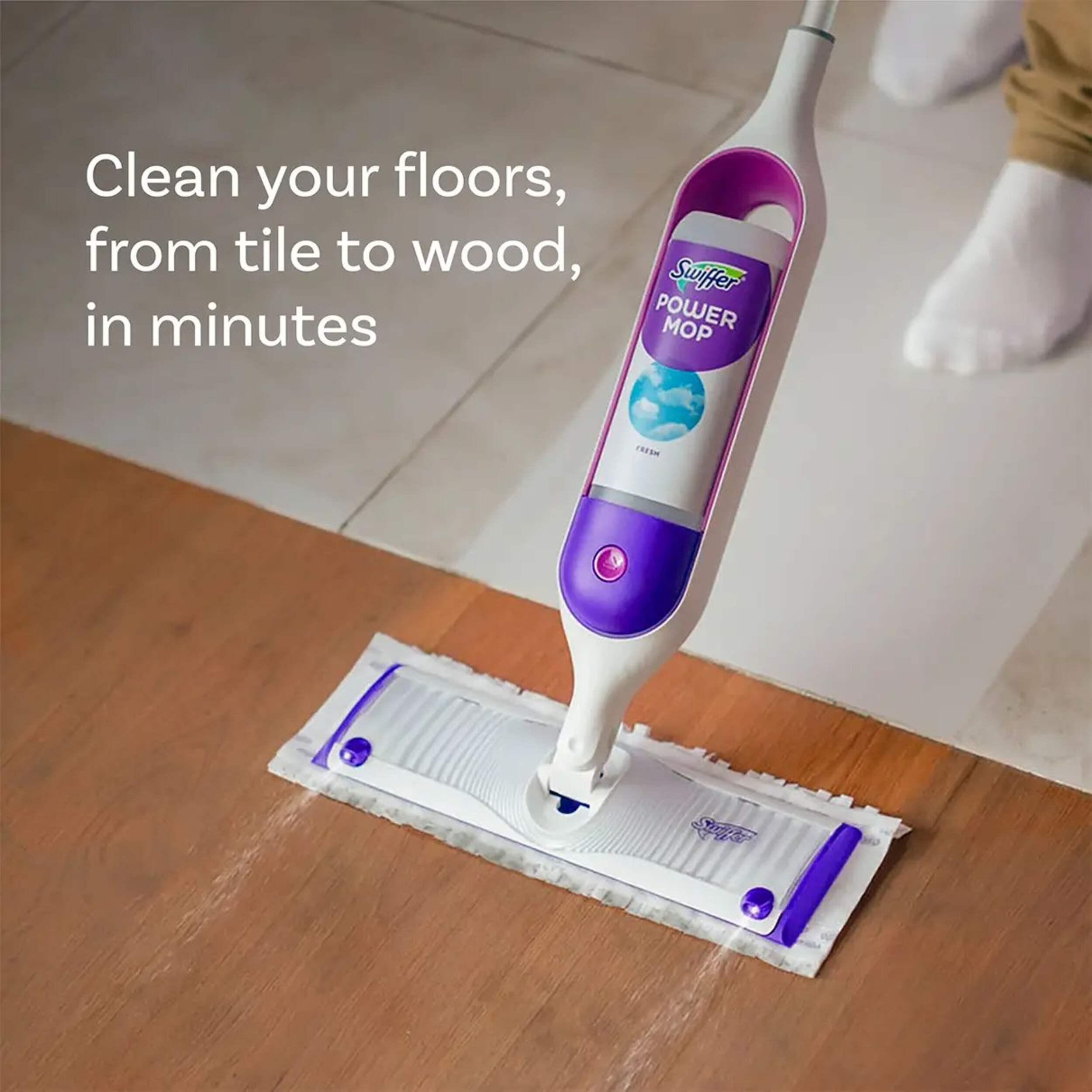 Swiffer Powermop Multi Surface Floor Cleaning Mop Canadian Tire