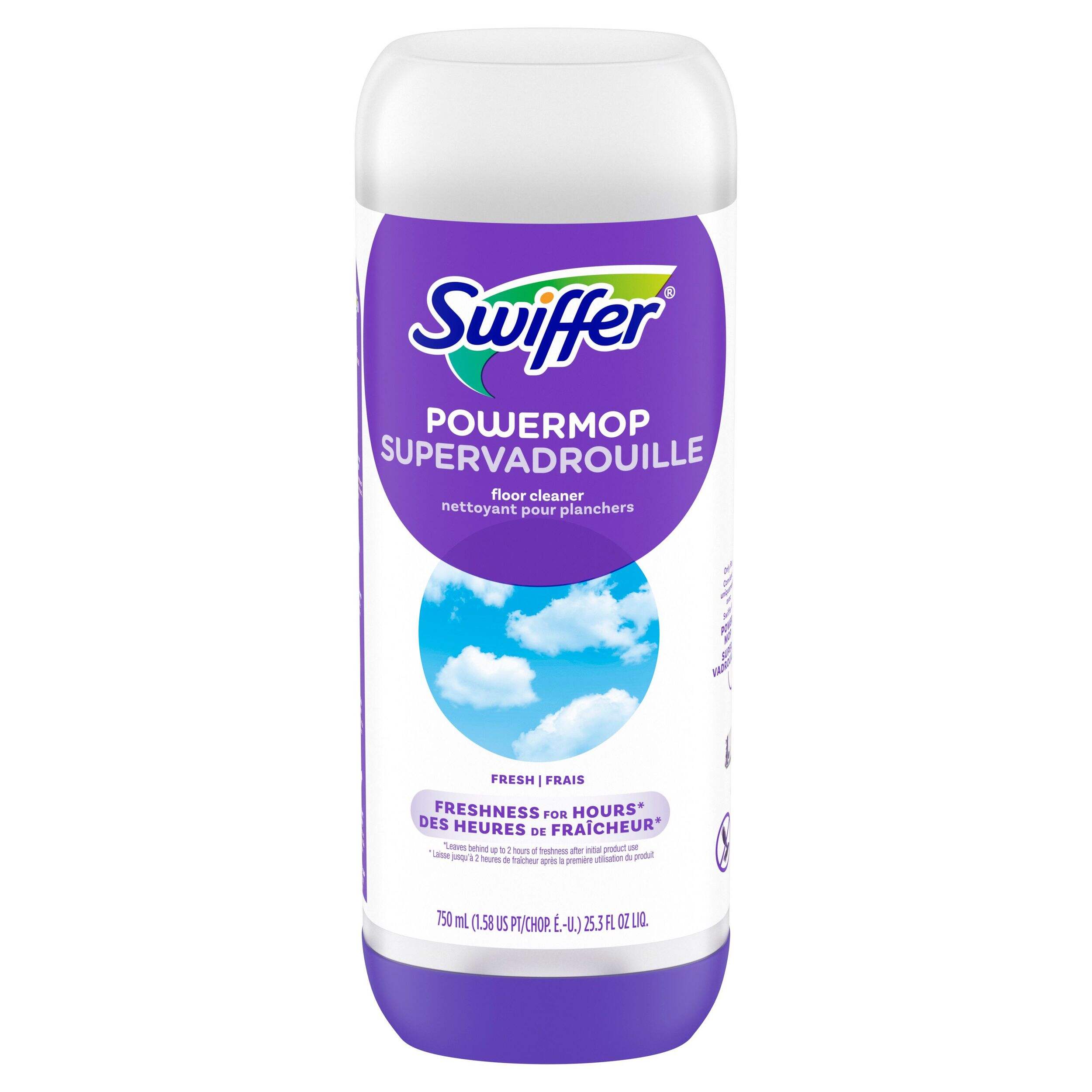 Swiffer PowerMop Floor Cleaner Liquid Refill, Fresh, 750-ml Front_Elevated