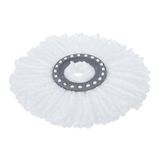 FRANK Multi-Surface Reusable Microfibre Dual Bucket Spin Mop Refill Overhead_Plunge