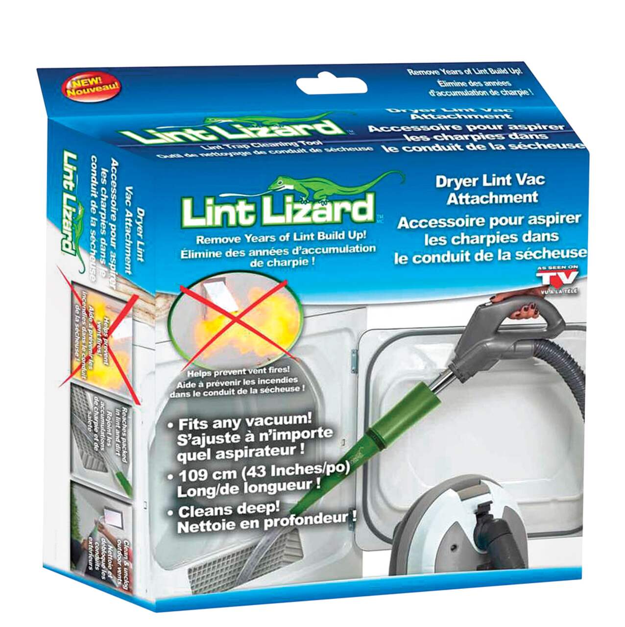 Dryer lint trap cleaner clearance vacuum attachment