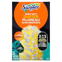 Swiffer 360° Heavy Duty Duster Refill with Unstopables Fresh Scent, Multi-Surface, 6-pk Front_Flat