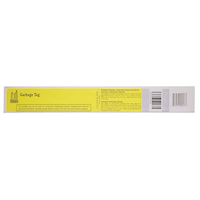 City of Toronto Garbage Bag Tag, Yellow