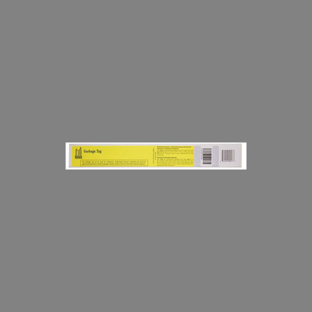 Garbage hotsell bag tags