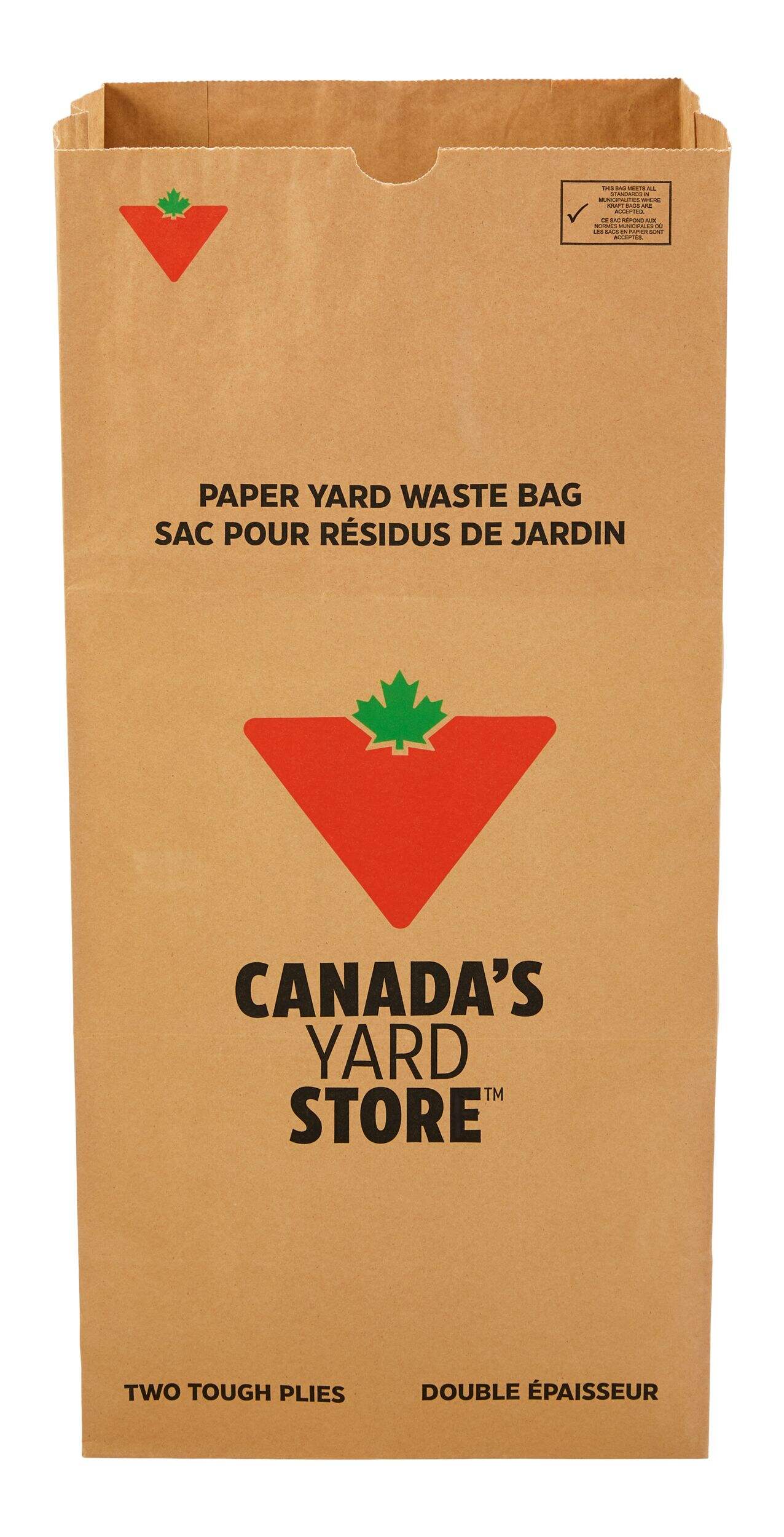 Canadian Tire 2Ply Recyclable Kraft Paper Lawn and Yard Waste/Leaf