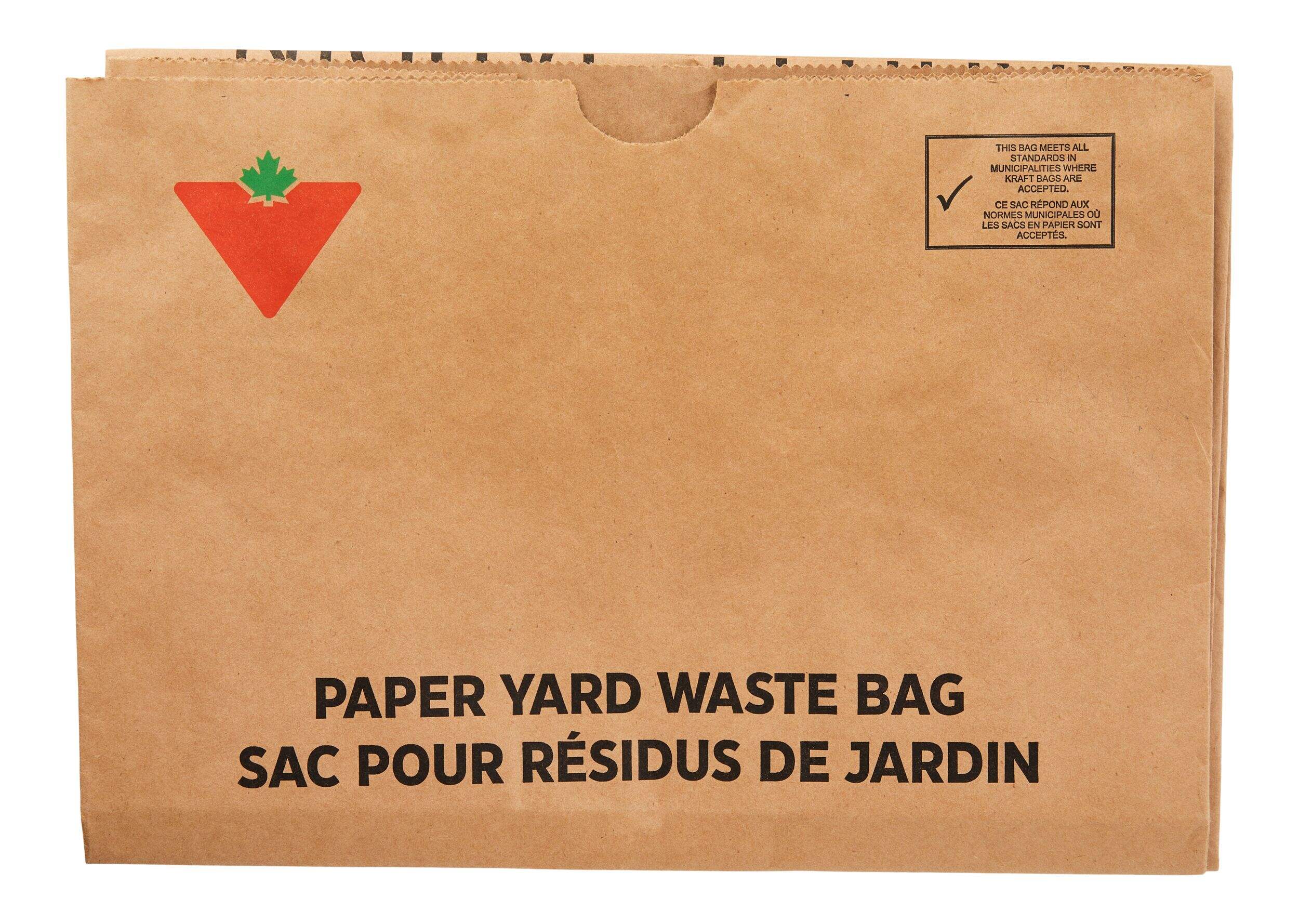 Canadian Tire 2Ply Recyclable Kraft Paper Lawn and Yard Waste/Leaf