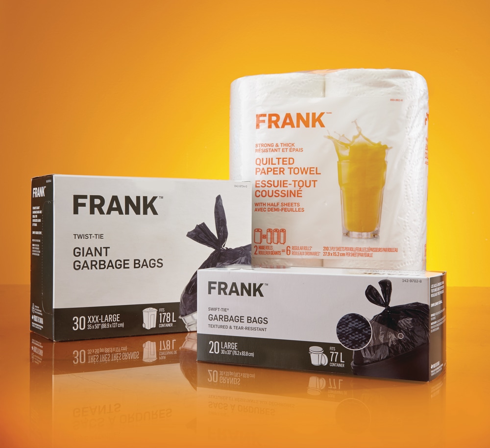 FRANK Swift Tie Outdoor Garbage Bags, 20pk Canadian Tire