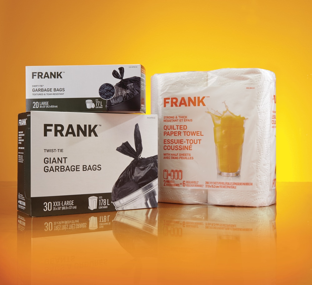 FRANK Swift Tie Outdoor Garbage Bags, 20pk Canadian Tire