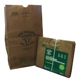 Bag to Earth Large Organic Compostable and Biodegradable Food Waste Bags, 5-pk, 45-L Composite_or_Mixed