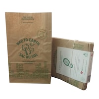 Bag to Earth Small Organic Compostable and Biodegradable Food Waste Bags, 10-pk, 7-L Composite_or_Mixed