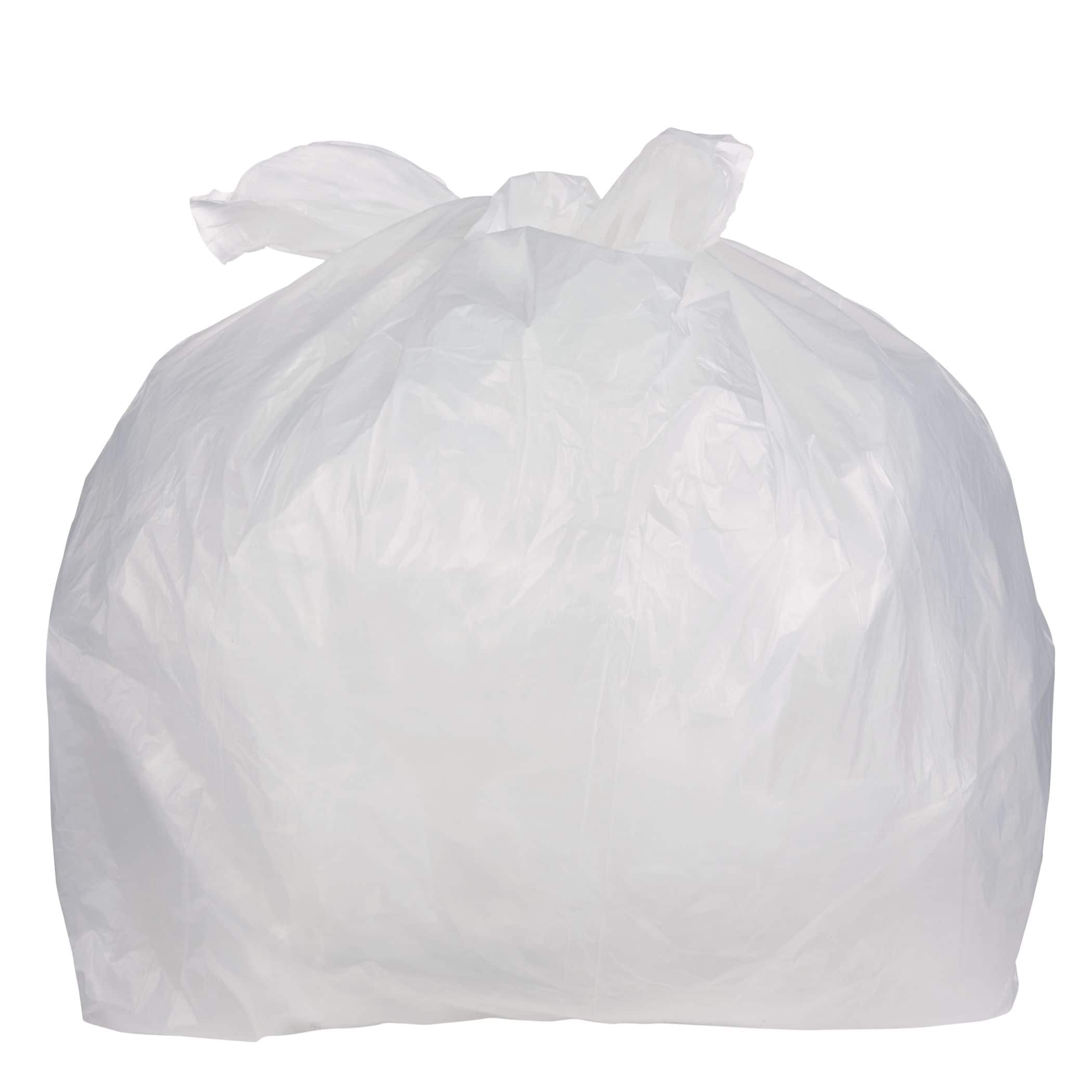 Large white deals bin bags