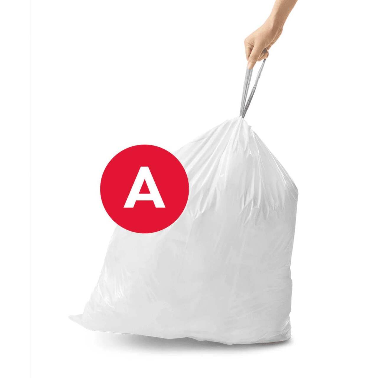 Repl. Simplehuman A-Style 4.5L, 1.2 Gallon Garbage Bag (30PK)