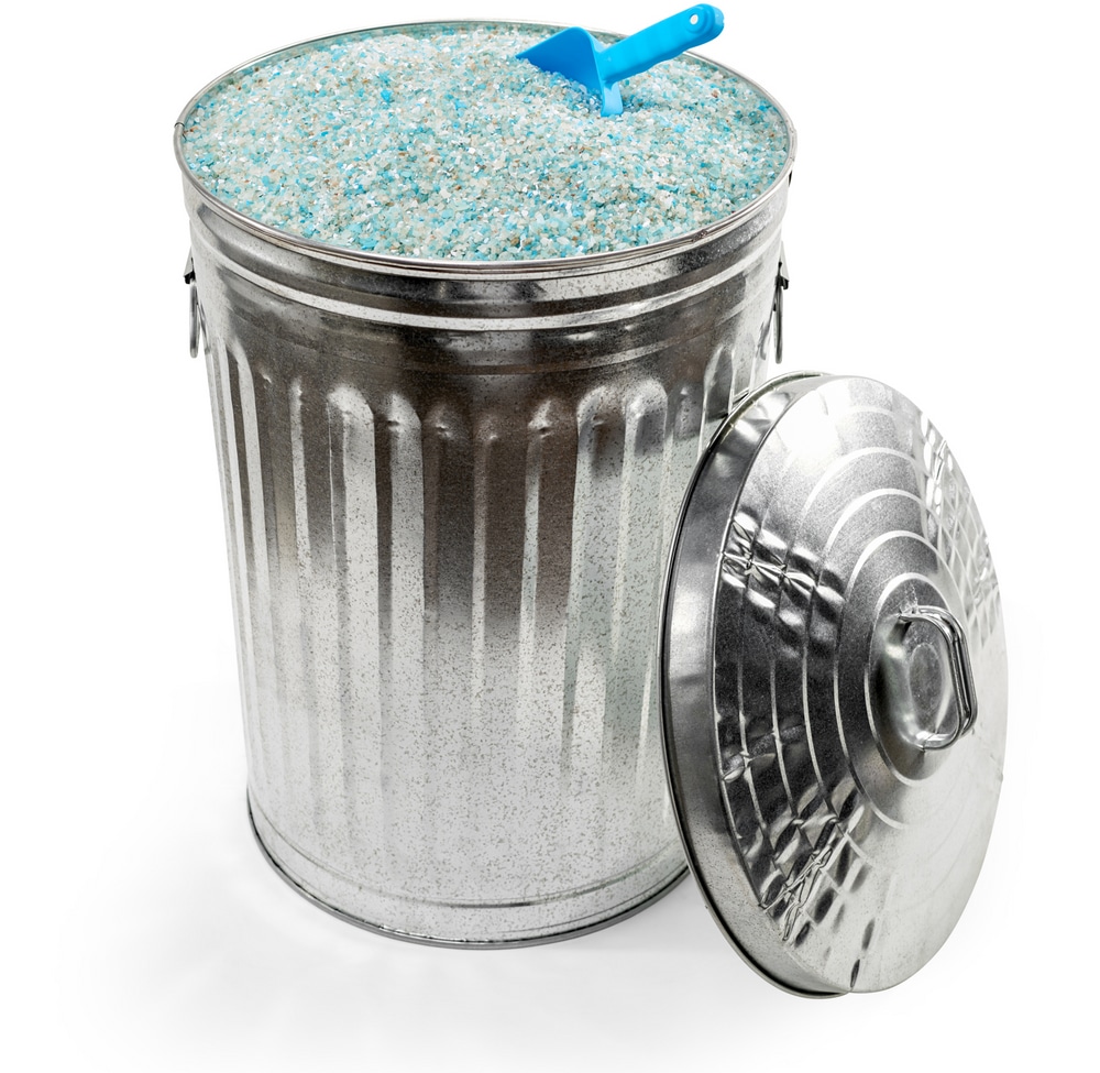 Behrens Galvanized Steel Circular MultiPurpose/Garbage Can, 75L