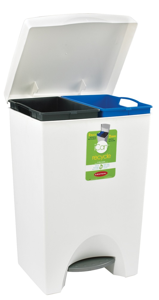 Ican Recycle Bin with 2 Bins Canadian Tire