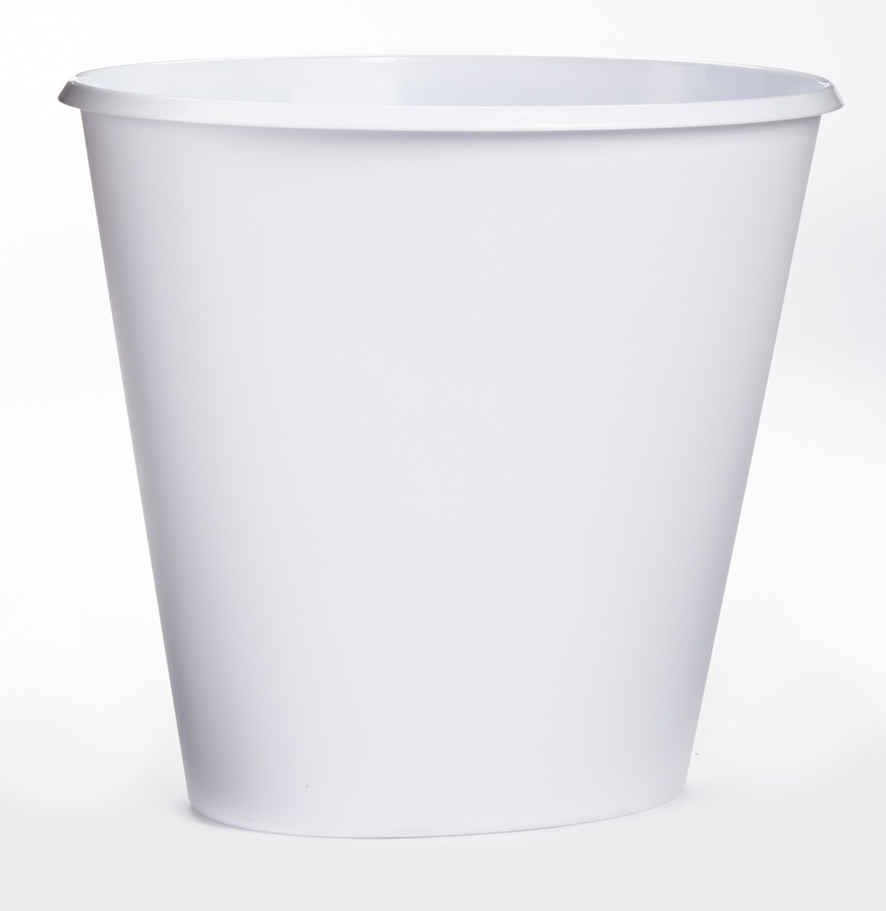 Sterilite Vanity Trash Can, White, 9L Canadian Tire