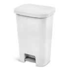 type A Wide Stainless Steel Rectangular Motion Sensor Lid Garbage Can, 50-L