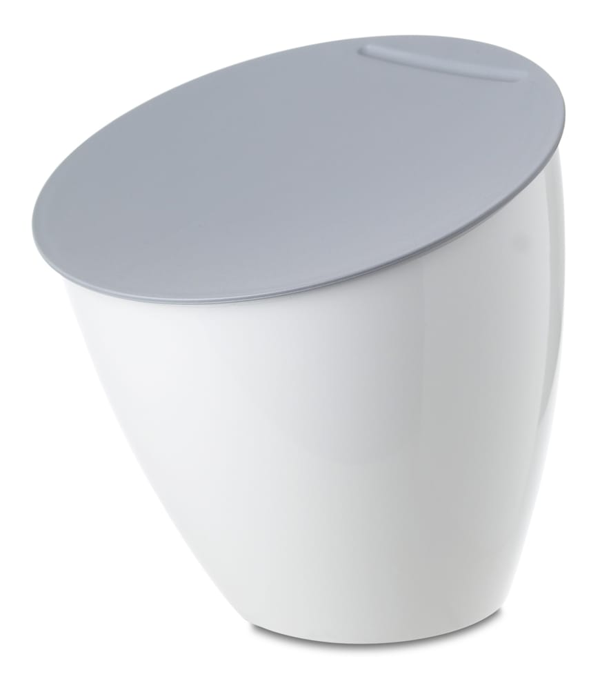 Countertop Kitchen Compost Bin, Grey/White, 2.2L Canadian Tire