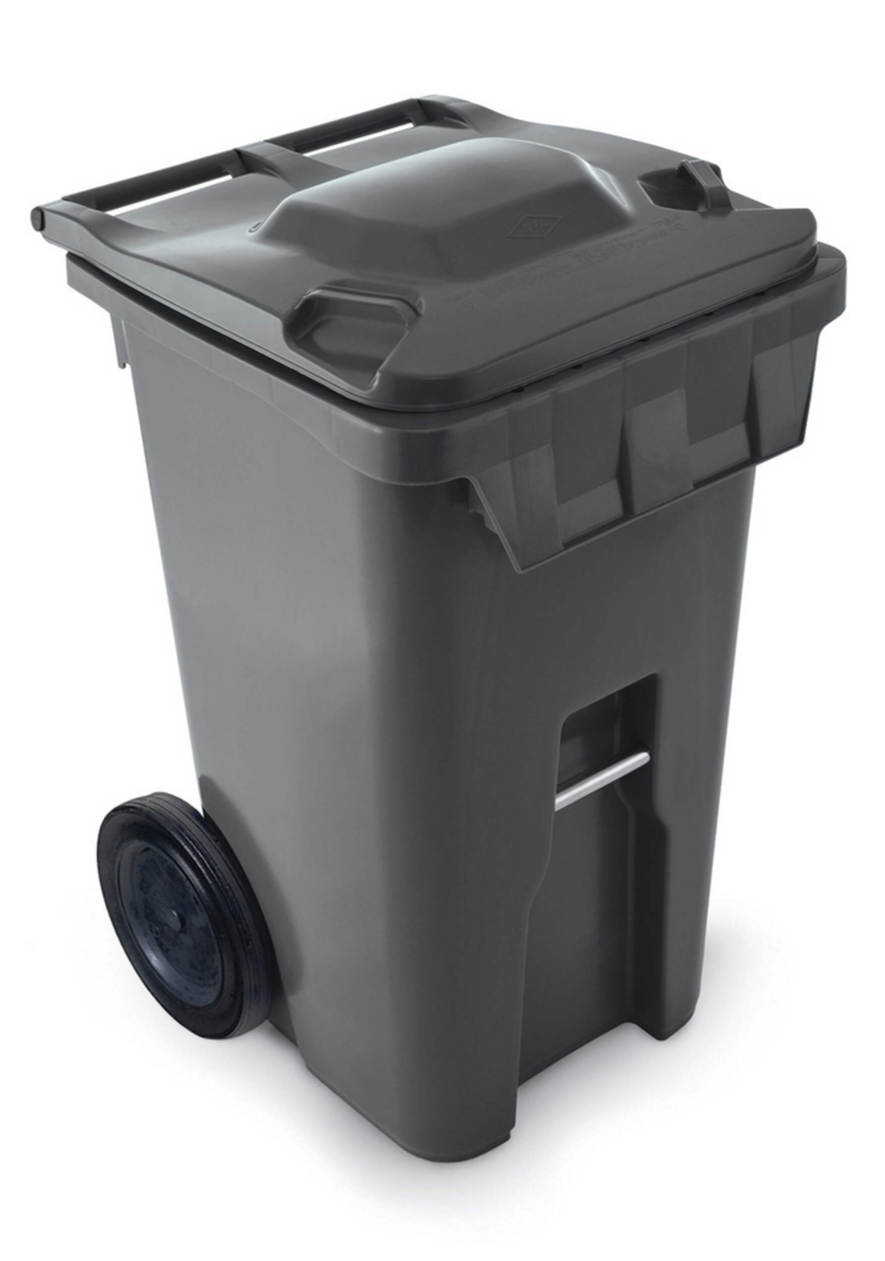 240L Plastic Rectangular 8in Wheeled Compost Bin/Recycling Bin/Garbage