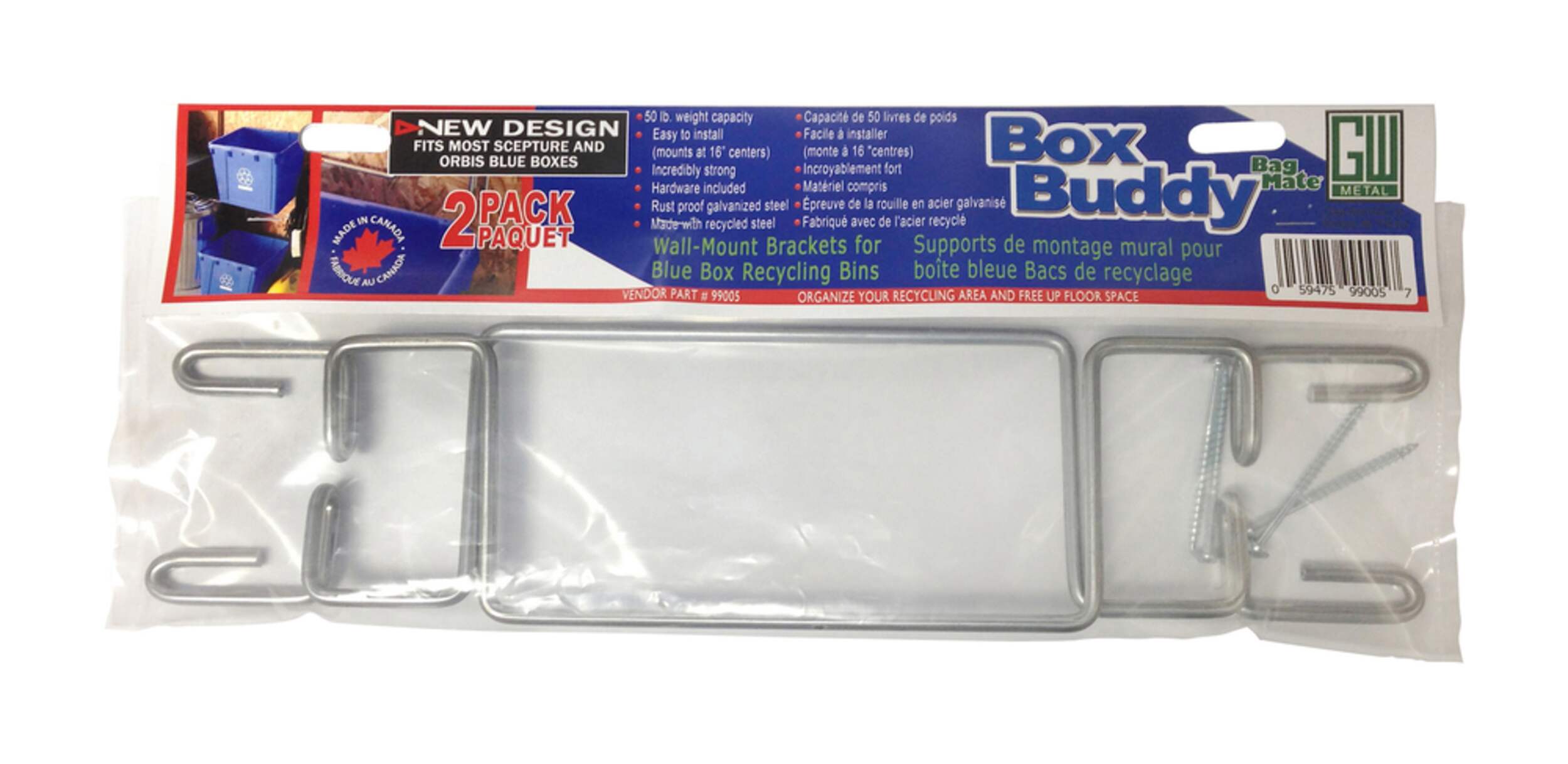 Floating Recycle Bin Bracket Canadian Tire