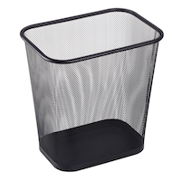type A Metal Mesh Bin, 20-L Front_Angled_Right