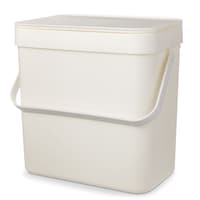 type A Over-the-Door Multipurpose Organic Waste Bin, 7-L Front_Three_Fourths_Angled_Left