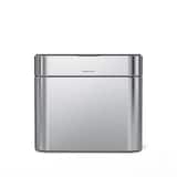simplehuman Stainless Steel Compost Bin Front_Flat