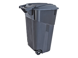 Rubbermaid Brute 189 L (50 Gallon) Outdoor Rollout Trash/Garbage Can/Bin  with Wheels