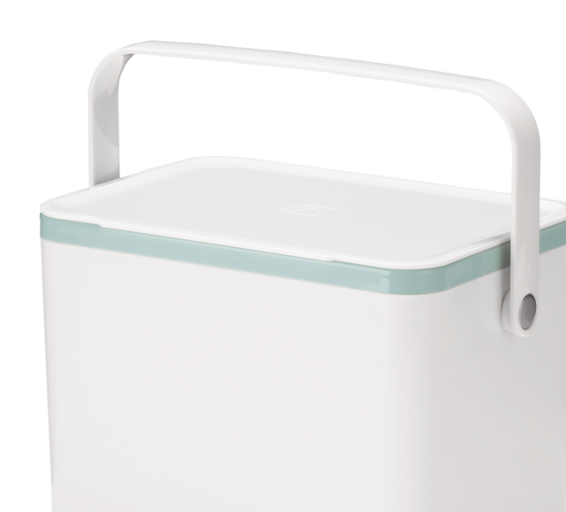 type A Plastic Rectangular Compost Bin, White, 4L Canadian Tire