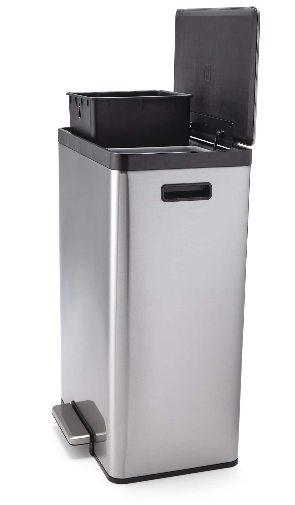 Type A Stainless Steel Rectangular Dual Compartment Garbage Can 2 X 20   Type 20l 20l Stainless Steel Bin 9f20a54a 2467 4d27 81e9 9b07b0b3a1c6 Jpgrendition 