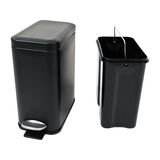 Maison Kleen MLM 5-L Steel Back to School Refuse Bin Front_Elevated