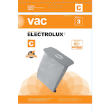 Electrolux Type C Replacement Allergen Vacuum Cleaner Bags, 3-pk Front_Flat