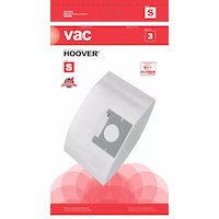 Hoover Type S Replacement Allergen Vacuum Cleaner Bags, 3-pk Front_Flat