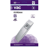 Eureka Type U Allergen Vacuum Bag, 3-pk