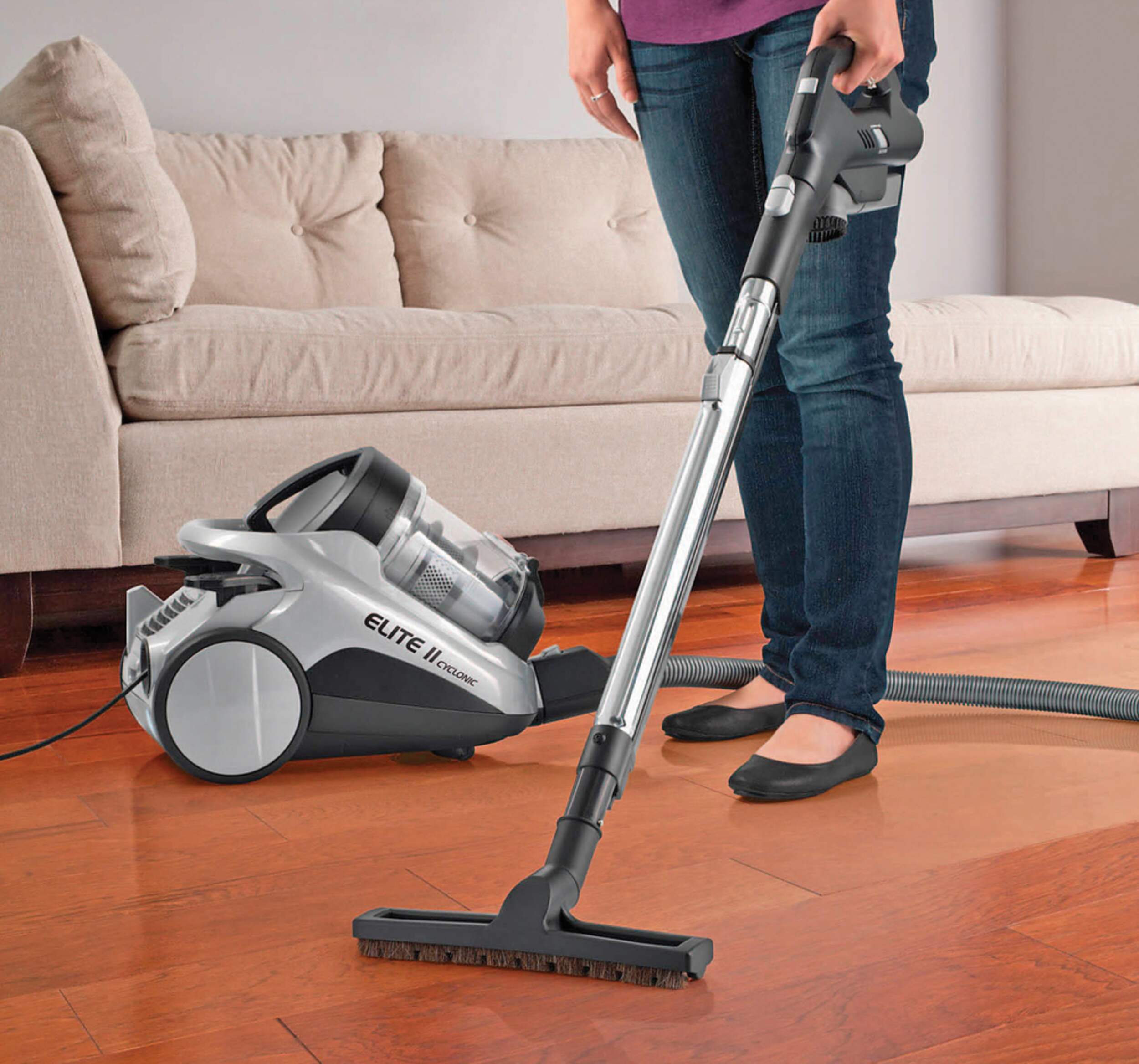 Hoover Elite Bagless Canister Vacuum Canadian Tire