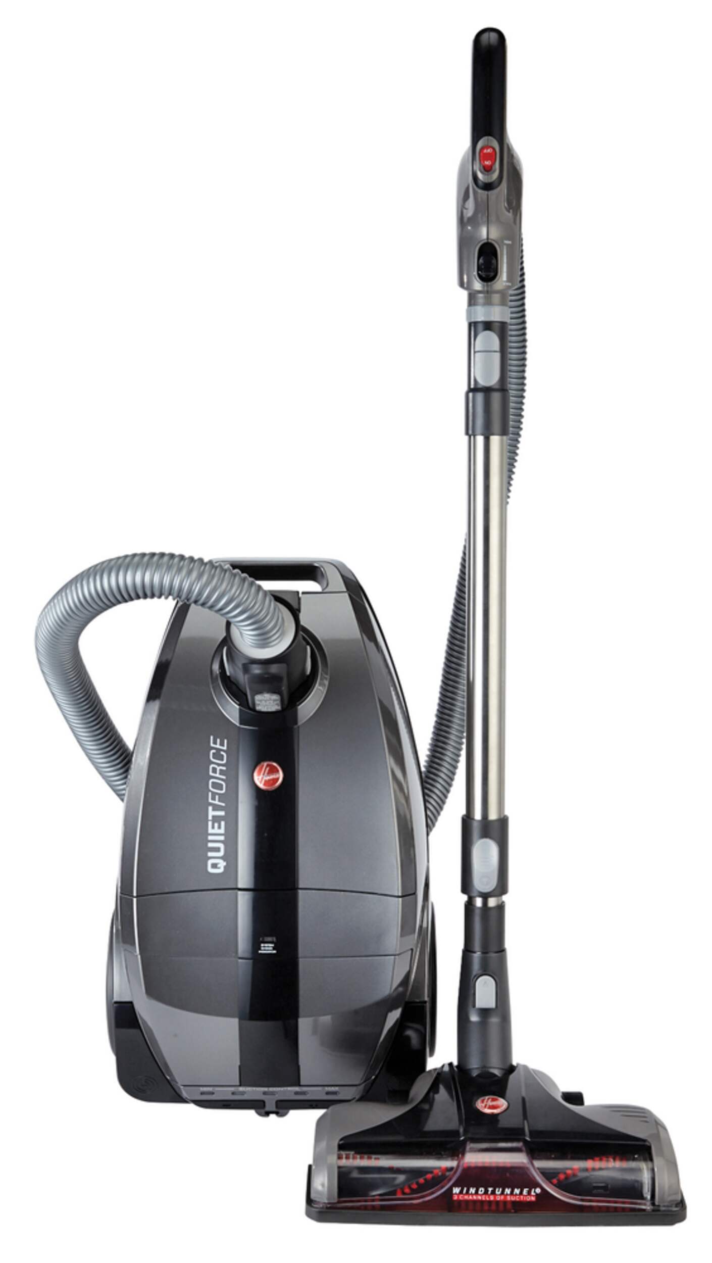 Hoover® Quiet Performance™ Bagged Canister Vacuum Front_Flat