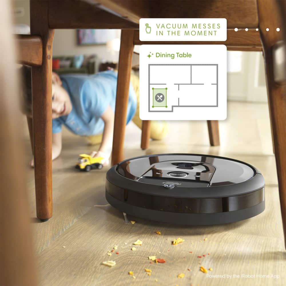 iRobot Roomba i7+ Wi-Fi Connected Robot Vacuum Cleaner w