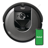 iRobot® Roomba® i7 Wi-Fi Connected Robot Vacuum Cleaner Overhead_Flat