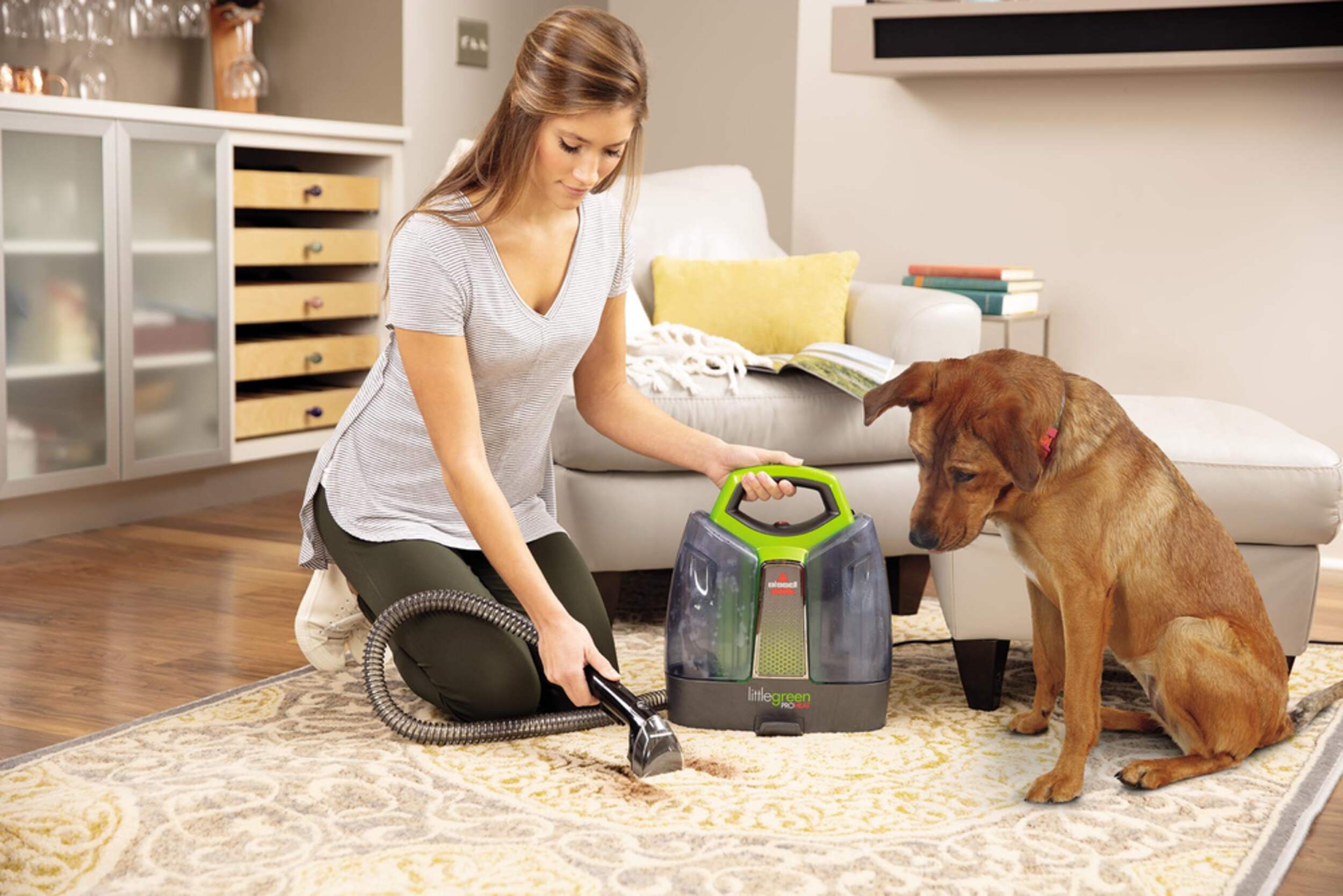 Bissell Little Green ProHeat® Pet Portable Carpet & Upholstery Corded