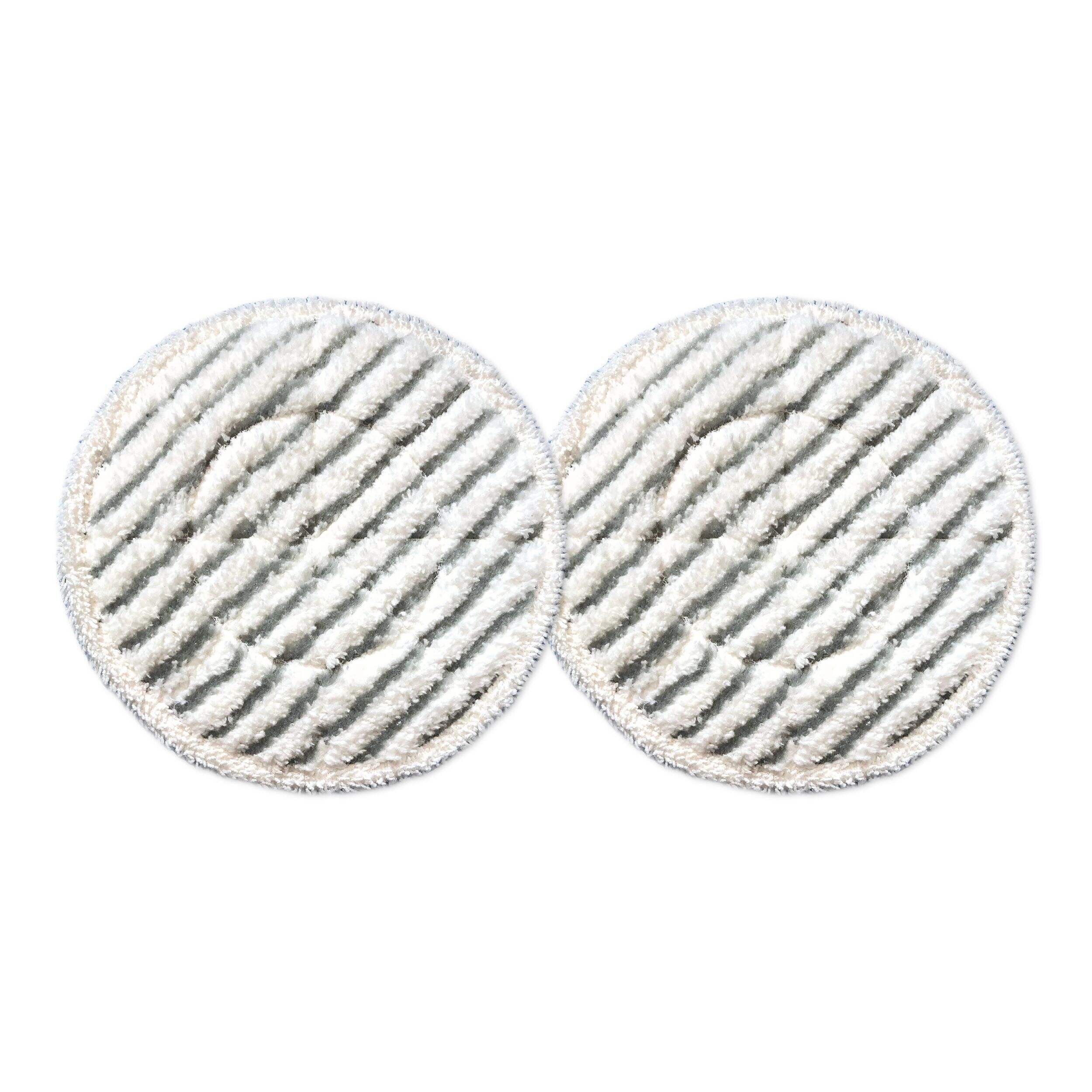 Shark Steam & Scrub Replacement Mop Pads, 4-pk Bottom_Flat